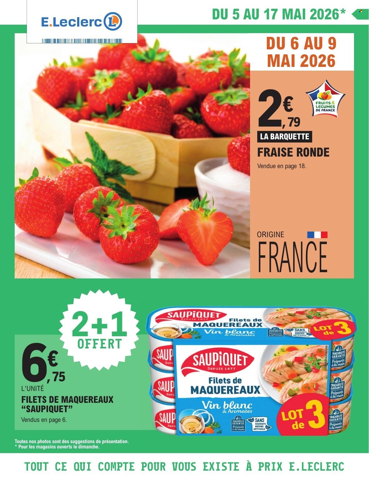 Catalogue E.Leclerc - 05/05/2026 - 16/05/2026. Page 1