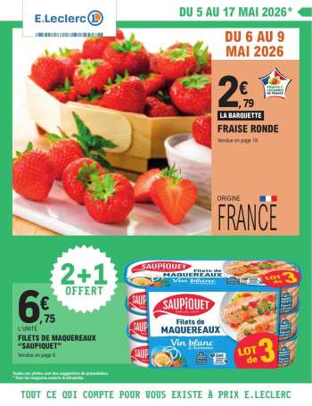 Catalogue E.Leclerc - 05/05/2026 - 16/05/2026.