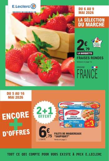 Catalogue E.Leclerc - 05/05/2026 - 16/05/2026.
