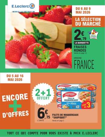 Catalogue E.Leclerc - 05/05/2026 - 16/05/2026.
