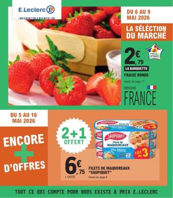 Catalogue E.Leclerc - 05/05/2026 - 16/05/2026.