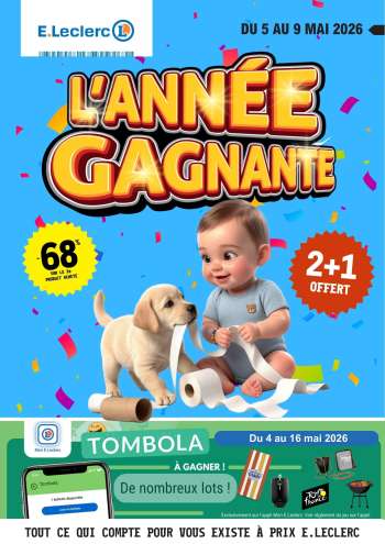 Catalogue E.Leclerc - 05/05/2026 - 09/05/2026.