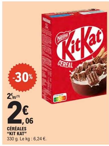 CÉRÉALES "KIT KAT"