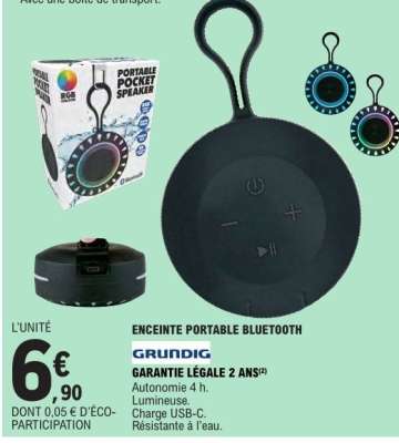 ENCEINTE PORTABLE BLUETOOTH