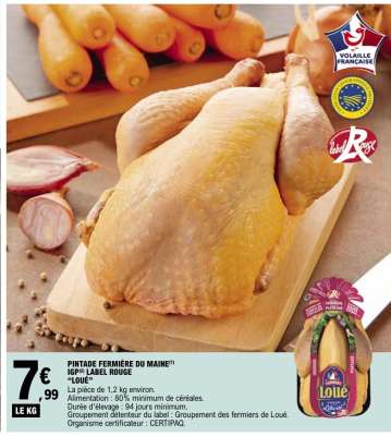 PINTADE FERMIÈRE DU MAINE