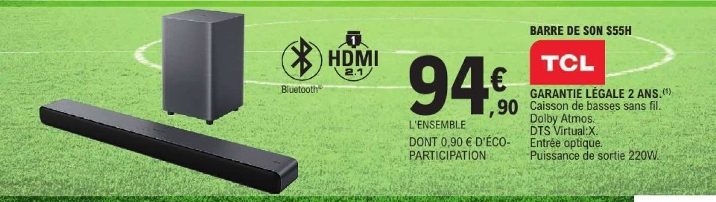 BARRE DE SON S55H