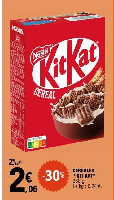 CÉRÉALES "KIT KAT"