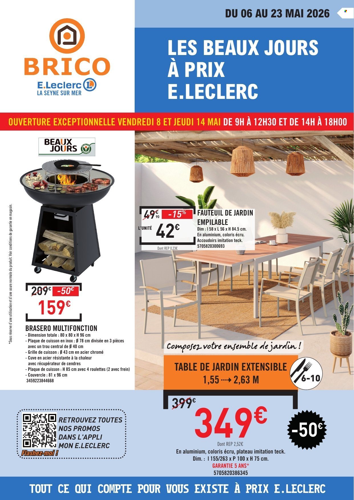 Catalogue E.Leclerc - 06/05/2026 - 23/05/2026. Page 1