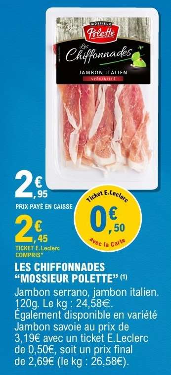 LES CHIFFONNADES "MONSIEUR POLETTE"
