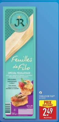 FEUILLES DE FILO