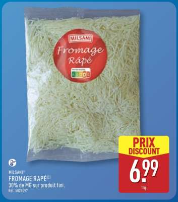 MILSANI FROMAGE RÂPÉ