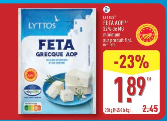 LYTTOS FÊTA AOP