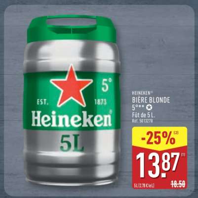 HEINEKEN® BIÈRE BLONDE