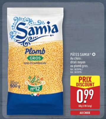 PÂTES “SAMIA”