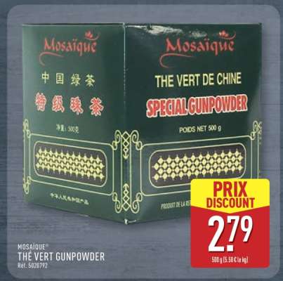MOSAIQUE THE VERT GUNPOWDER