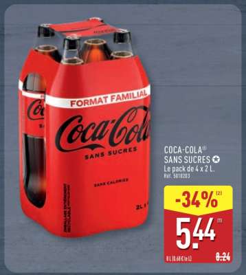 COCA-COLA® SANS SUCRES