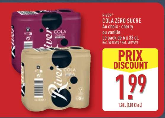 RIVER COLA ZÉRO SUCRE