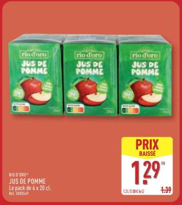 RIO D'ORO® JUS DE POMME
