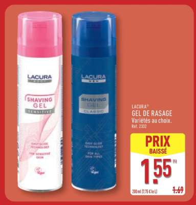 LACURA® GEL DE RASAGE