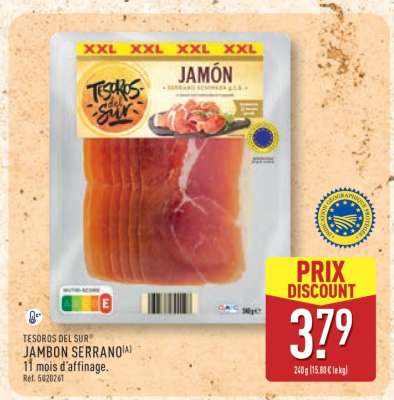 TESOROS DEL SUR® JAMBON SERRANO