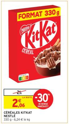 Céréales Kitkat Nestlé