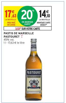 Pastis de Marseille Pastouret