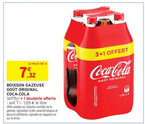 BOISSON GAZEUSE GOÛT ORIGINAL COCA-COLA