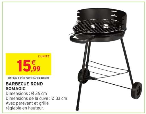 BARBECUE ROND SOMAGIC