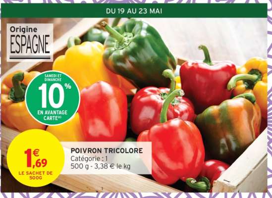 POIVRON TRICOLORE