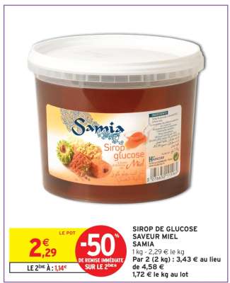 SIROP DE GLUCOSE SAVEUR MIEL