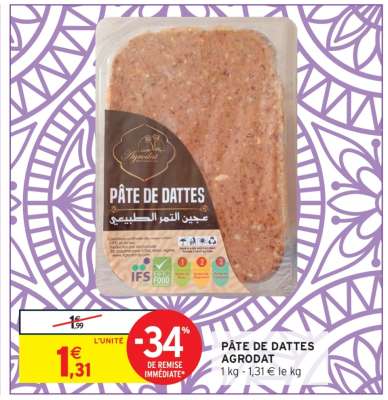 PÂTE DE DATTES AGRODAT