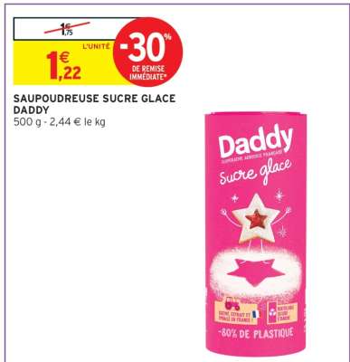 Saupoudreuse Sucre Glace Daddy