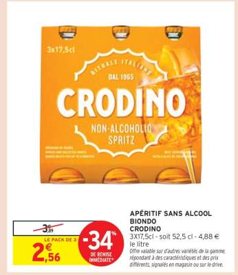 Crodino Non-Alcoholic Spritz