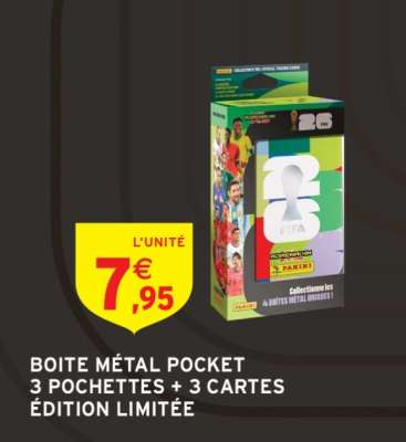 BOITE MÉTAL POCKET
