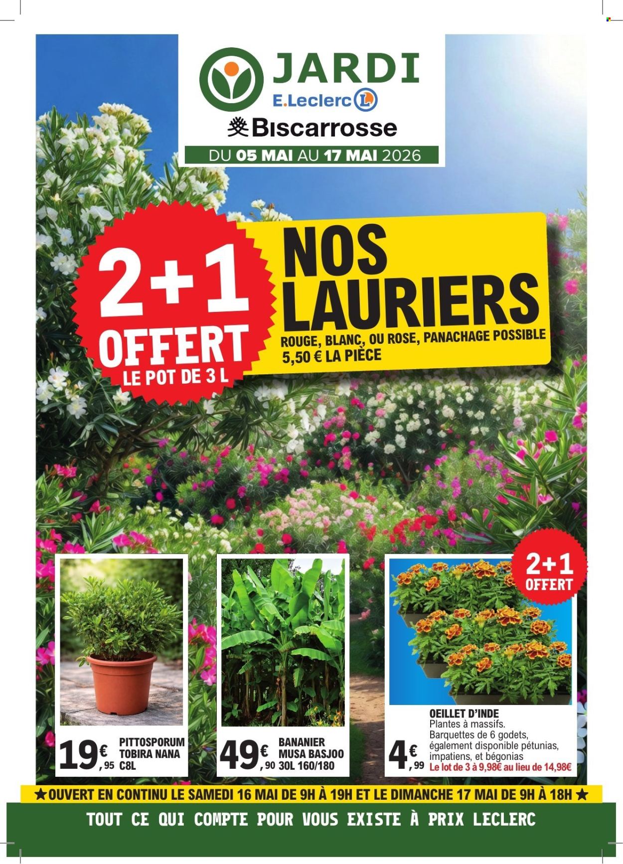 Catalogue E.Leclerc - 05/05/2026 - 17/05/2026. Page 1