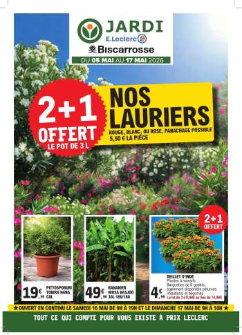 Catalogue E.Leclerc - 05/05/2026 - 17/05/2026.