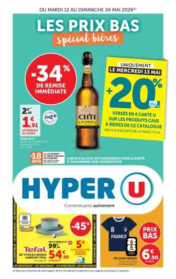 Catalogue HYPER U - 12/05/2026 - 24/05/2026.