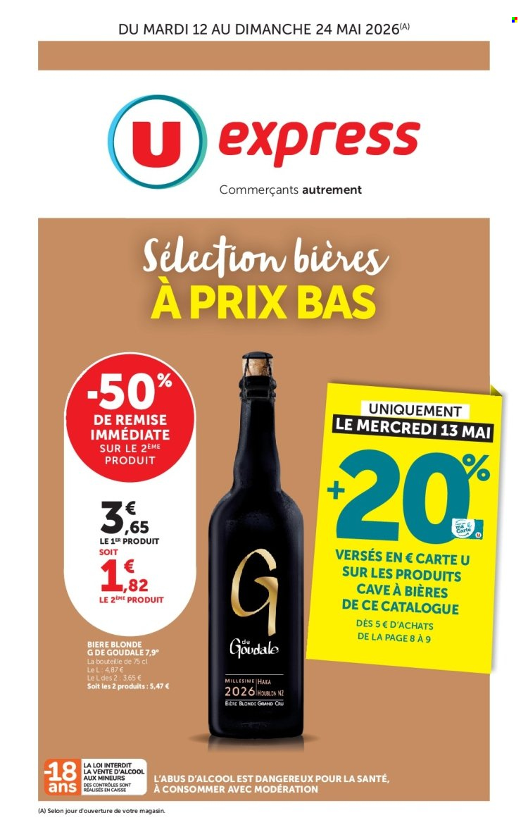 Catalogue U express - 12/05/2026 - 24/05/2026. Page 1