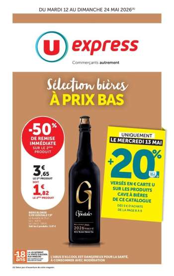 Catalogue U express - 12/05/2026 - 24/05/2026.