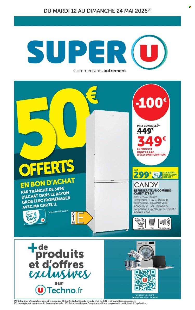 Catalogue SUPER U - 12/05/2026 - 24/05/2026. Page 1