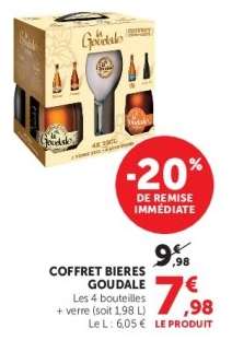 Coffret bières Goudale