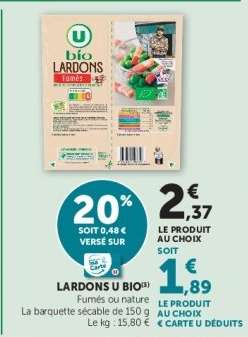 LARDONS U BIO