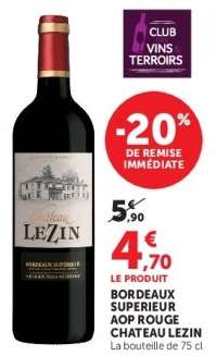 Bordeaux Superieur AOP Rouge Chateau Lezin