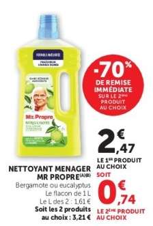 NETTOYANT MÉNAGER "MR PROPRE"