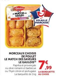 MORCEAUX CHOISIS DE POULET LE MATCH DES SAVEURS LE GAULOIS