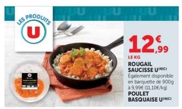 ROUGAIL SAUCISSE U