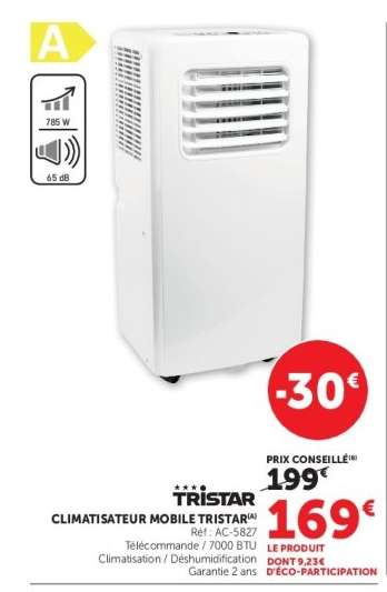 Climatiseur Mobile Tristar