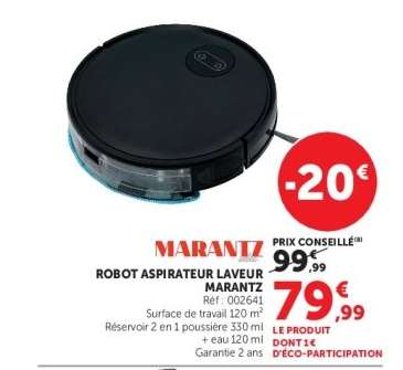 ROBOT ASPIRATEUR LAVEUR MARANTZ