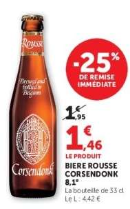 BIÈRE ROUSSE "CORSENDONK"
