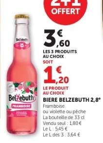 BIERE BELZEBUTH 2,8°
